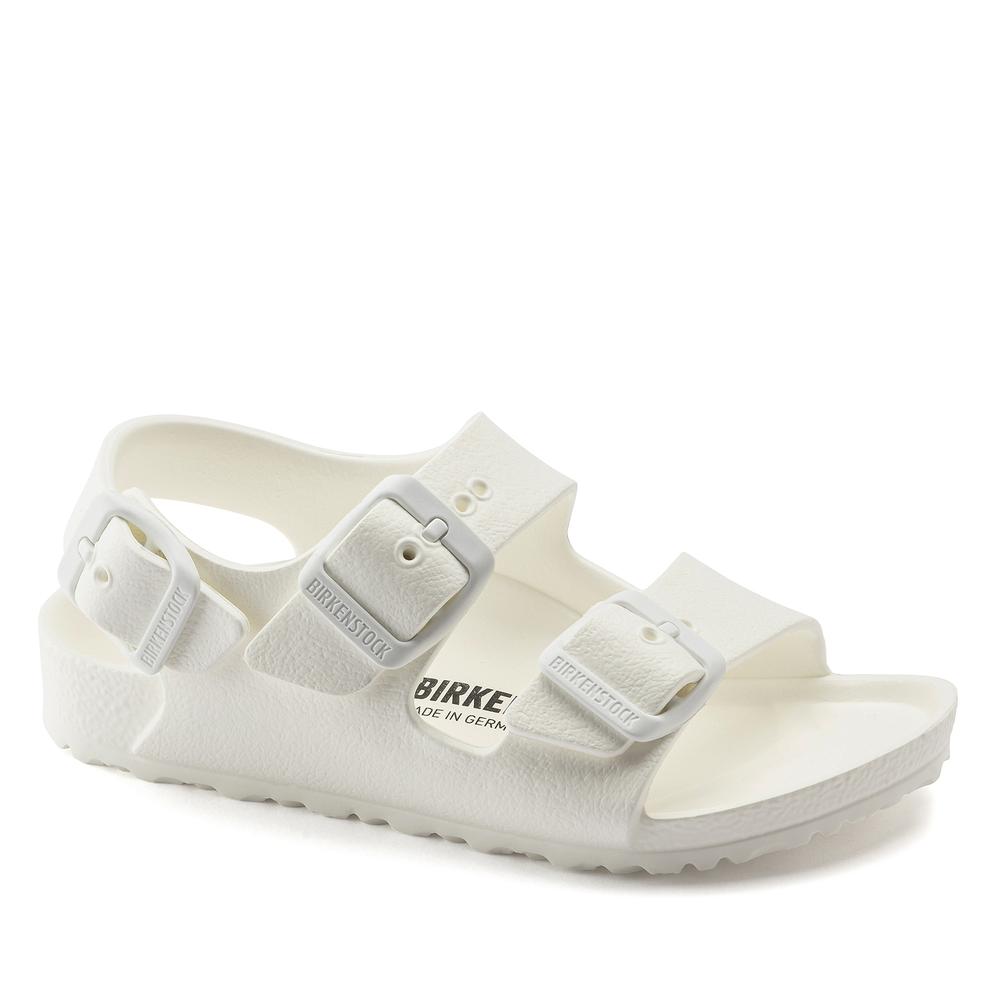 Sandále Birkenstock Milano Essentials 1019458 - bílé