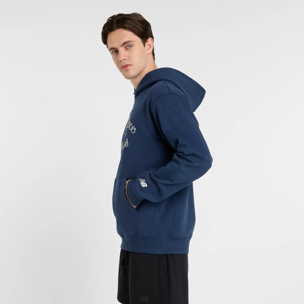 Pánská mikina New Balance MT51935NNY - tmavě modrě