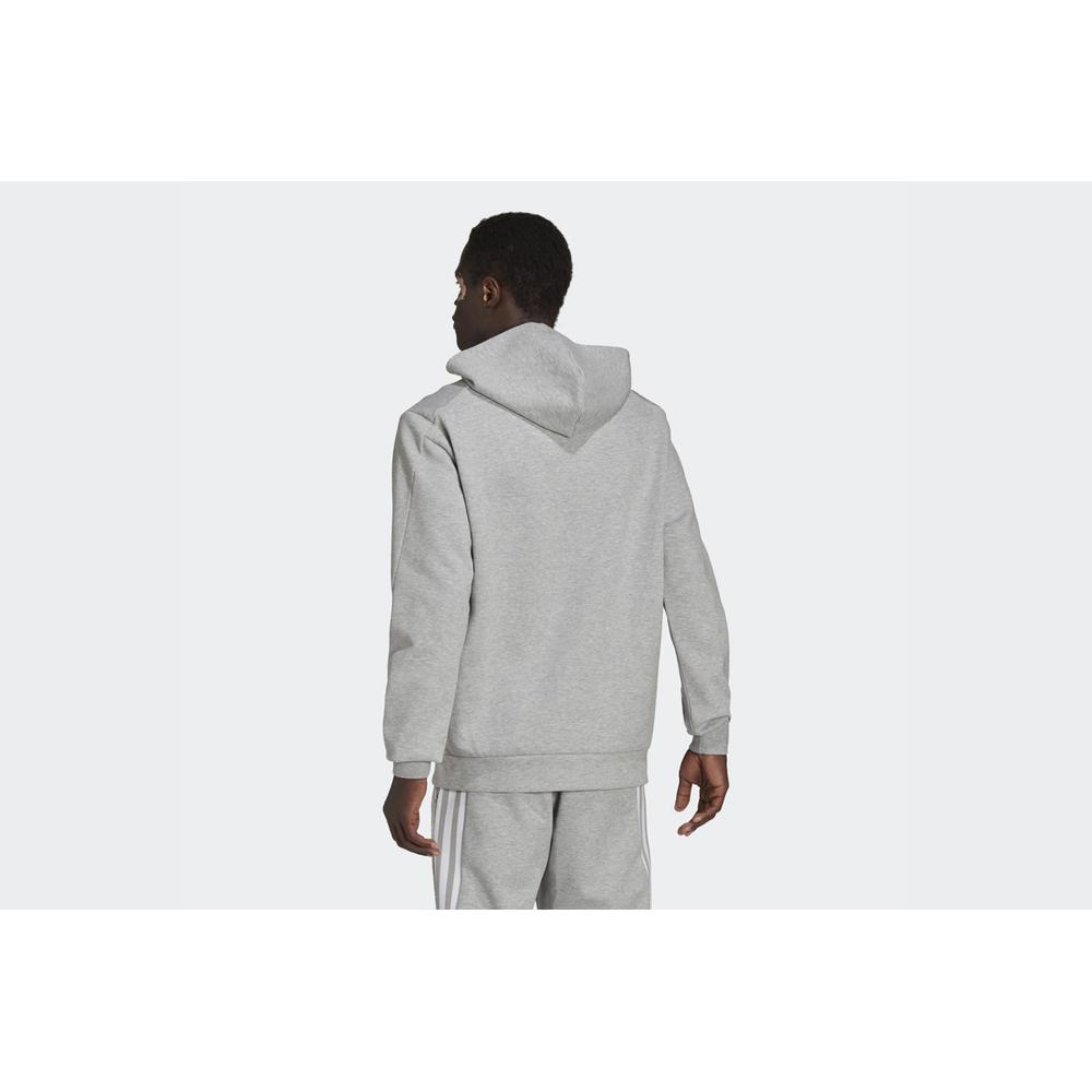Mikina adidas M FI DBLKNT FZ HE2224 - šedivé