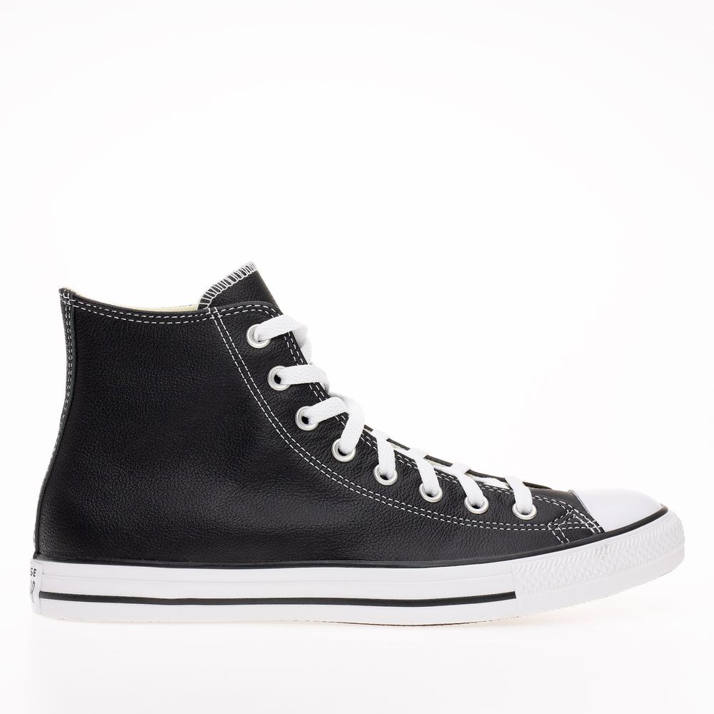 Boty Converse Chuck Taylor All Star Leather 132170C - černé