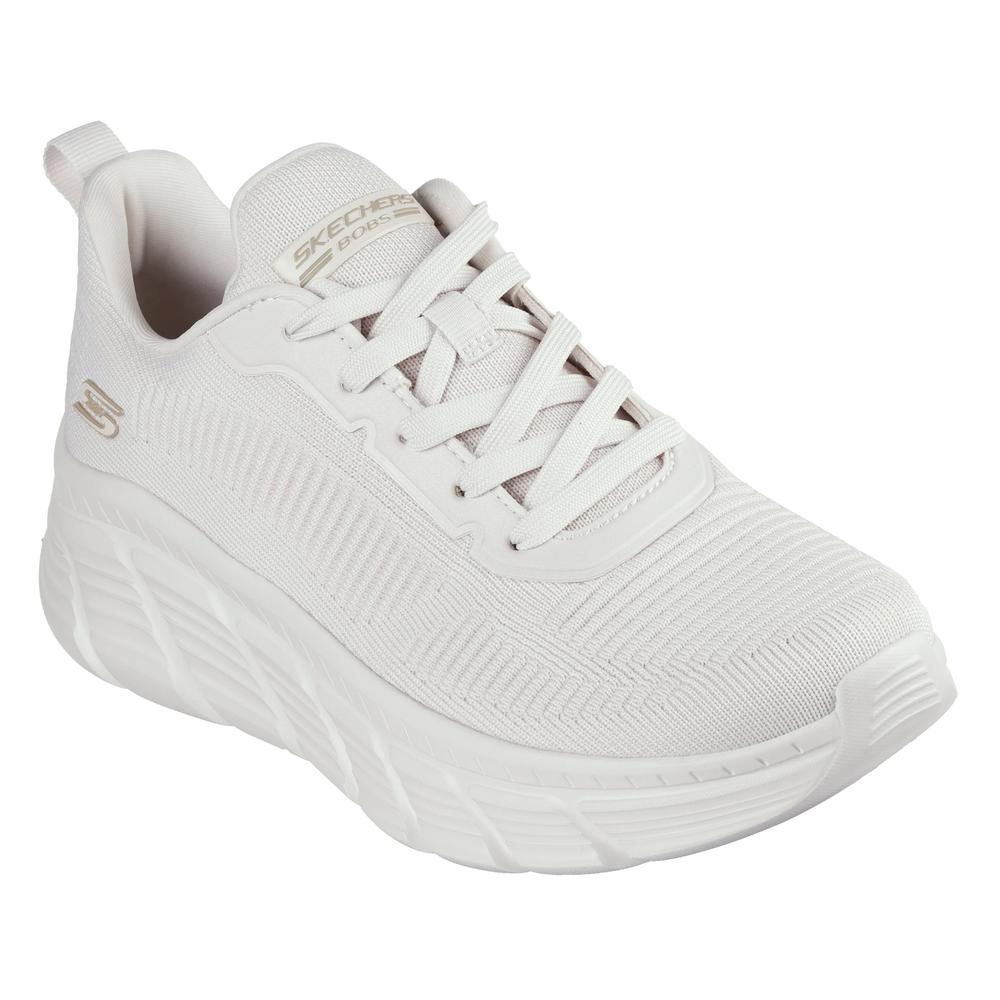 Dámské boty Skechers Bobs Sport B Flex Hi Flying Hi 117385OFWT - bílé
