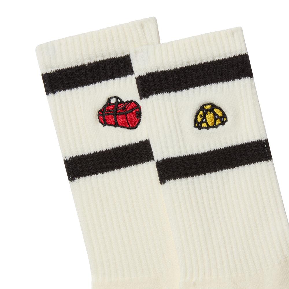 Unisex ponožky The North Face Everyday Crew Icons 0A8EGMQLI1 - bílé
