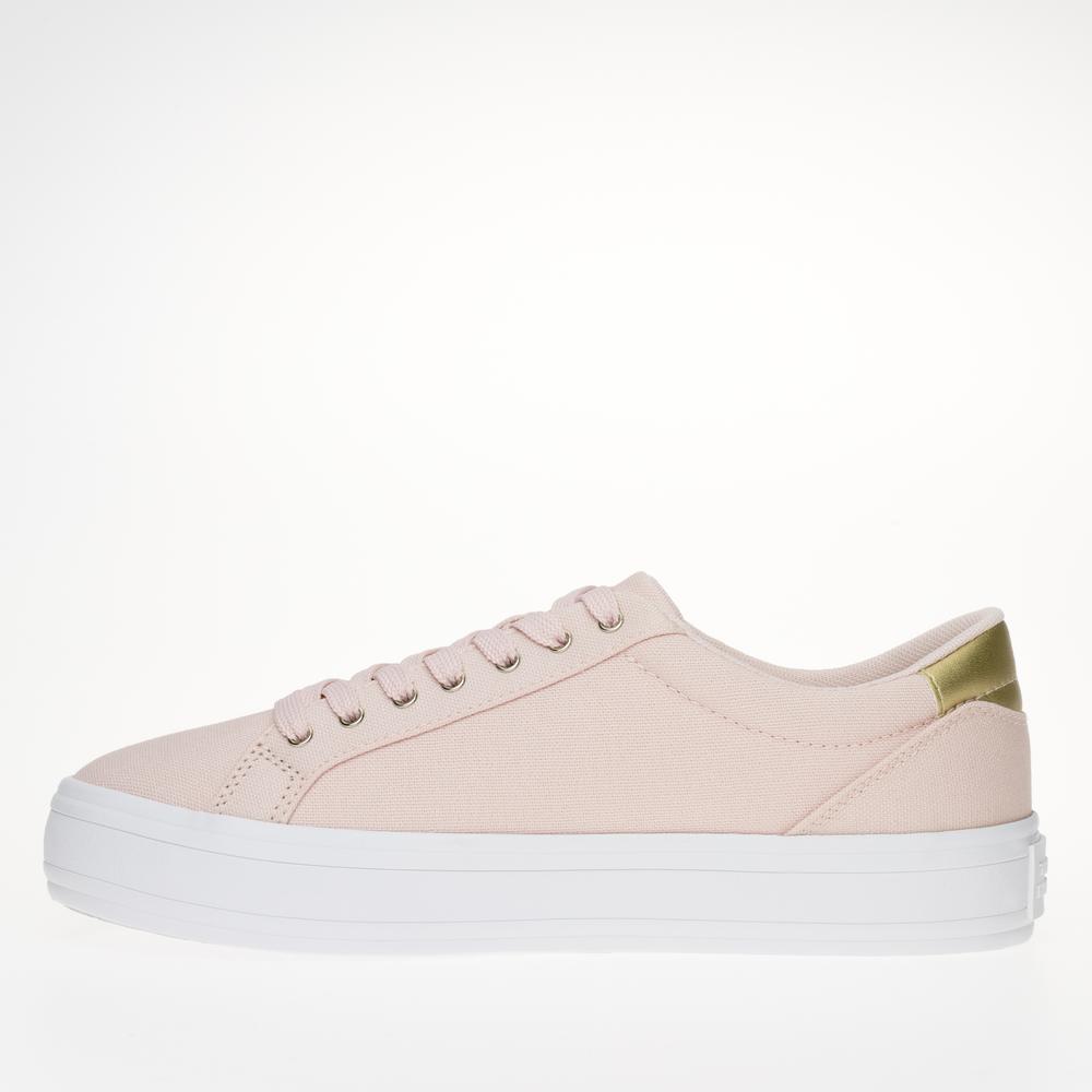 Boty Tommy Hilfiger Essential Vulc Canvas FW0FW07682-TJQ - růžové
