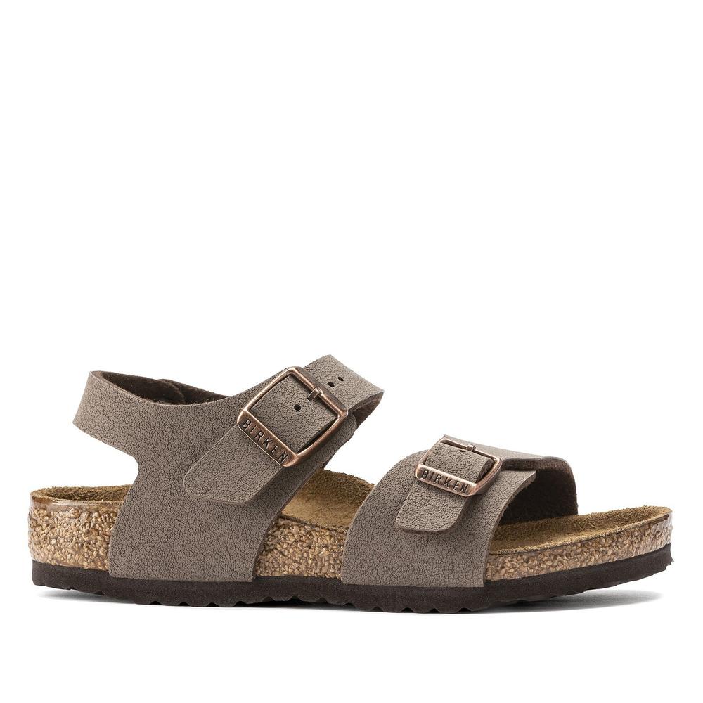 Dětské sandále Birkenstock New York 87783 - hnědé