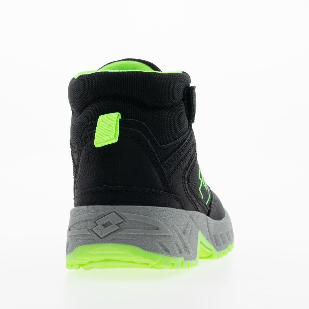 Dětské boty Lotto Woodlark Mid 2600440K-1164 - černé