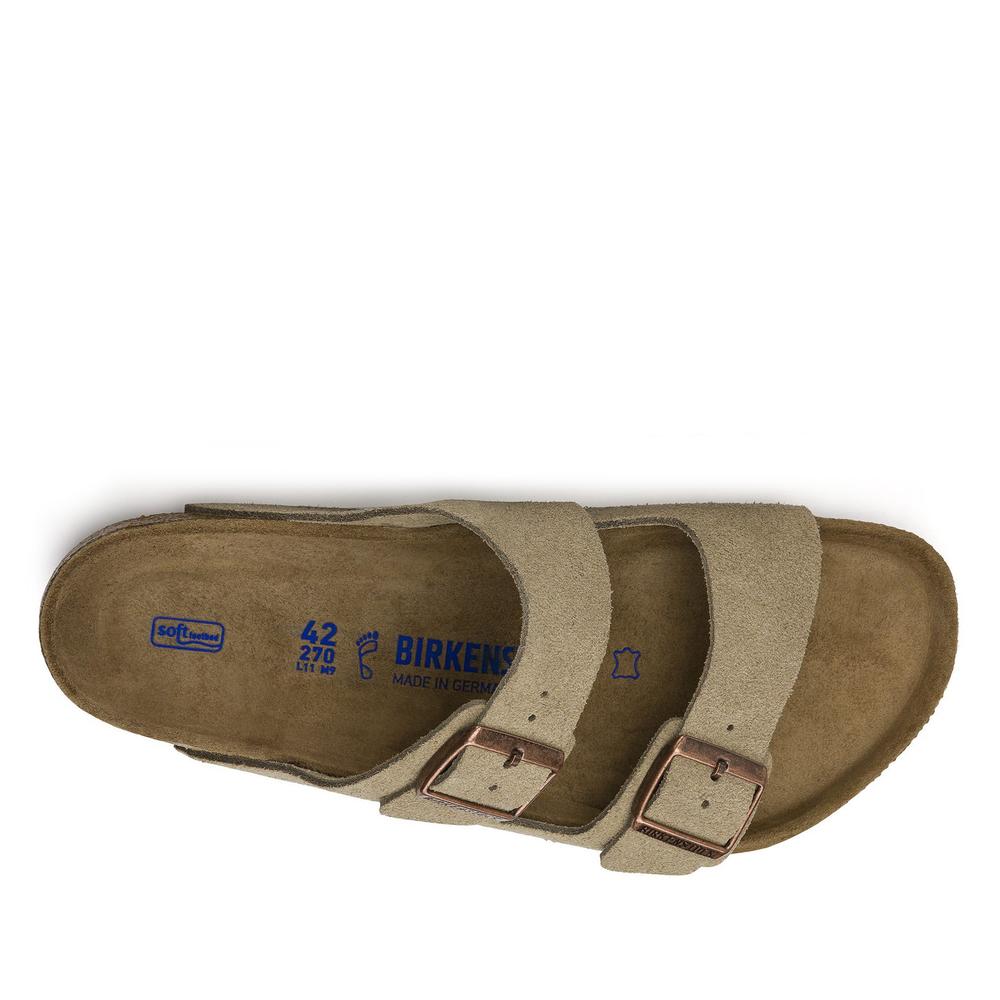 Žabky pánské Birkenstock Arizona 951301 - hnědé