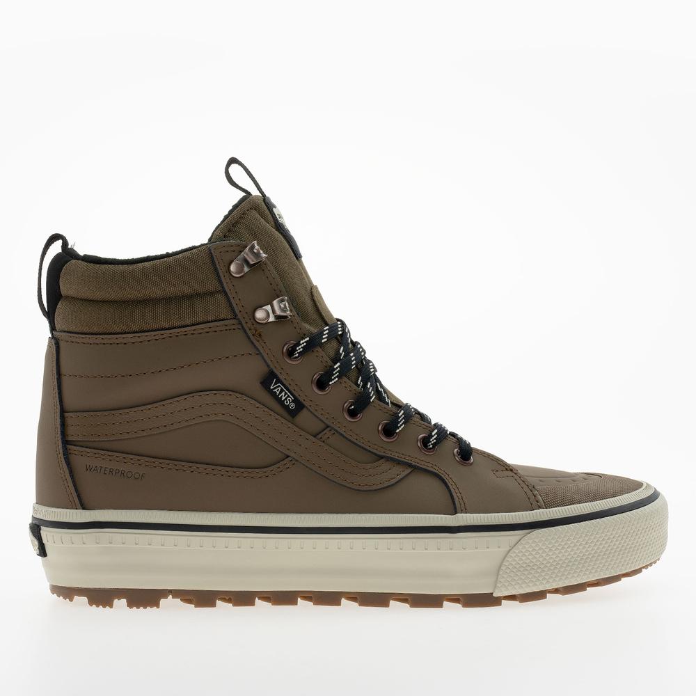 Pánské boty Vans SK8-Hi Waterproof Insulated VN000DAQ91K1 - hnědé