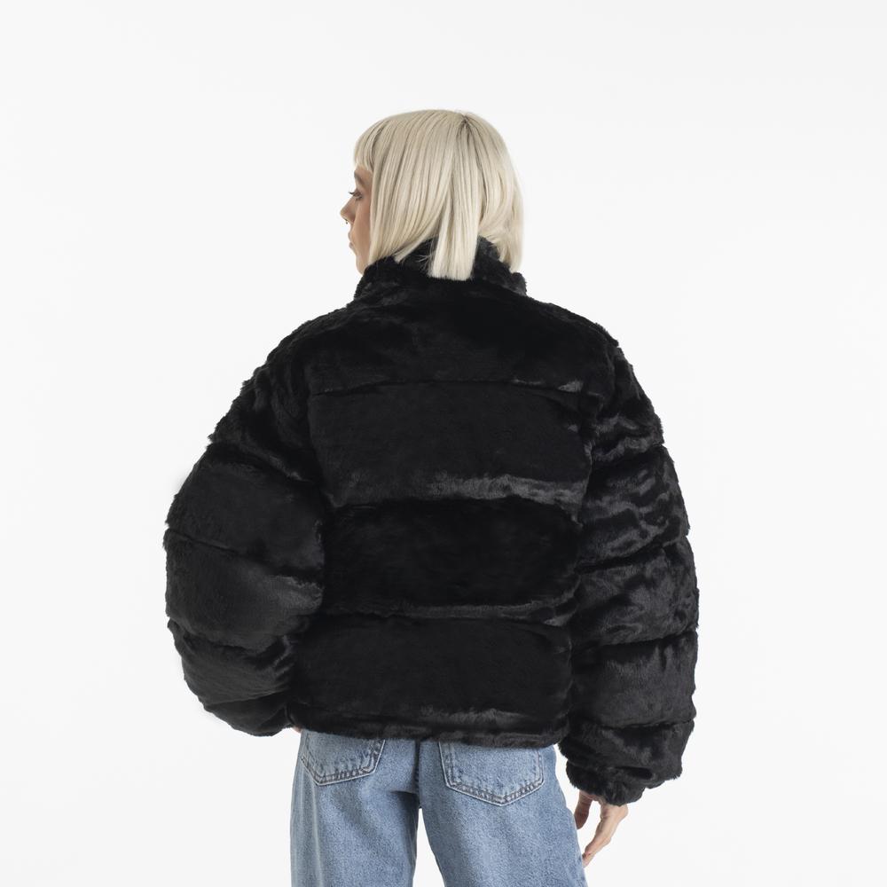 Bunda Alpha Industries Fur Puffer Wmn 14800203 - černé