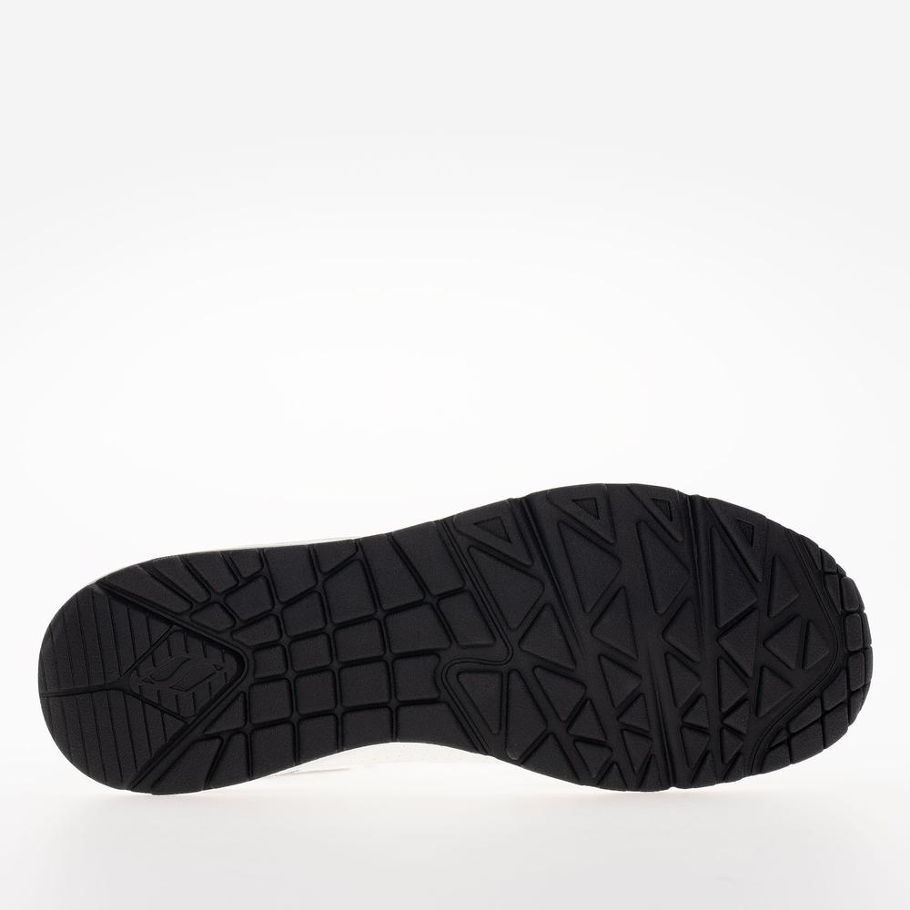 Boty Skechers Uno Retro One 183020WBK - bílé
