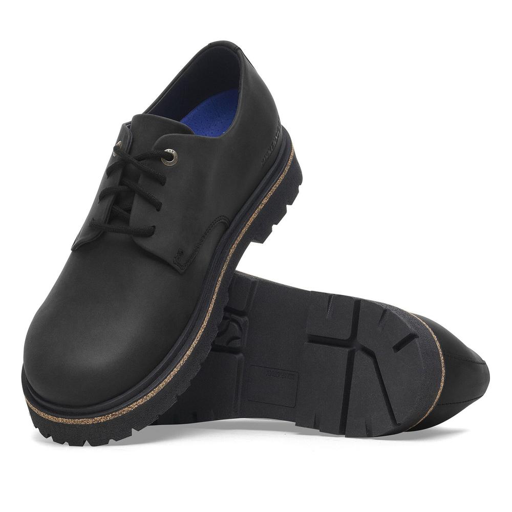 Boty Birkenstock Highwood Lace Low 1028173 - černé