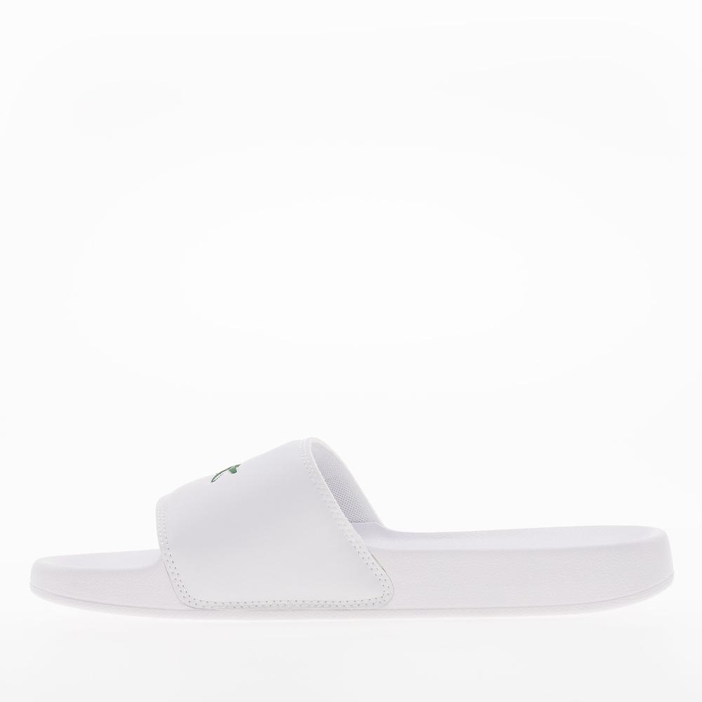 Žabky Lacoste Serve Sliders 749CMA0041-082 - bílé