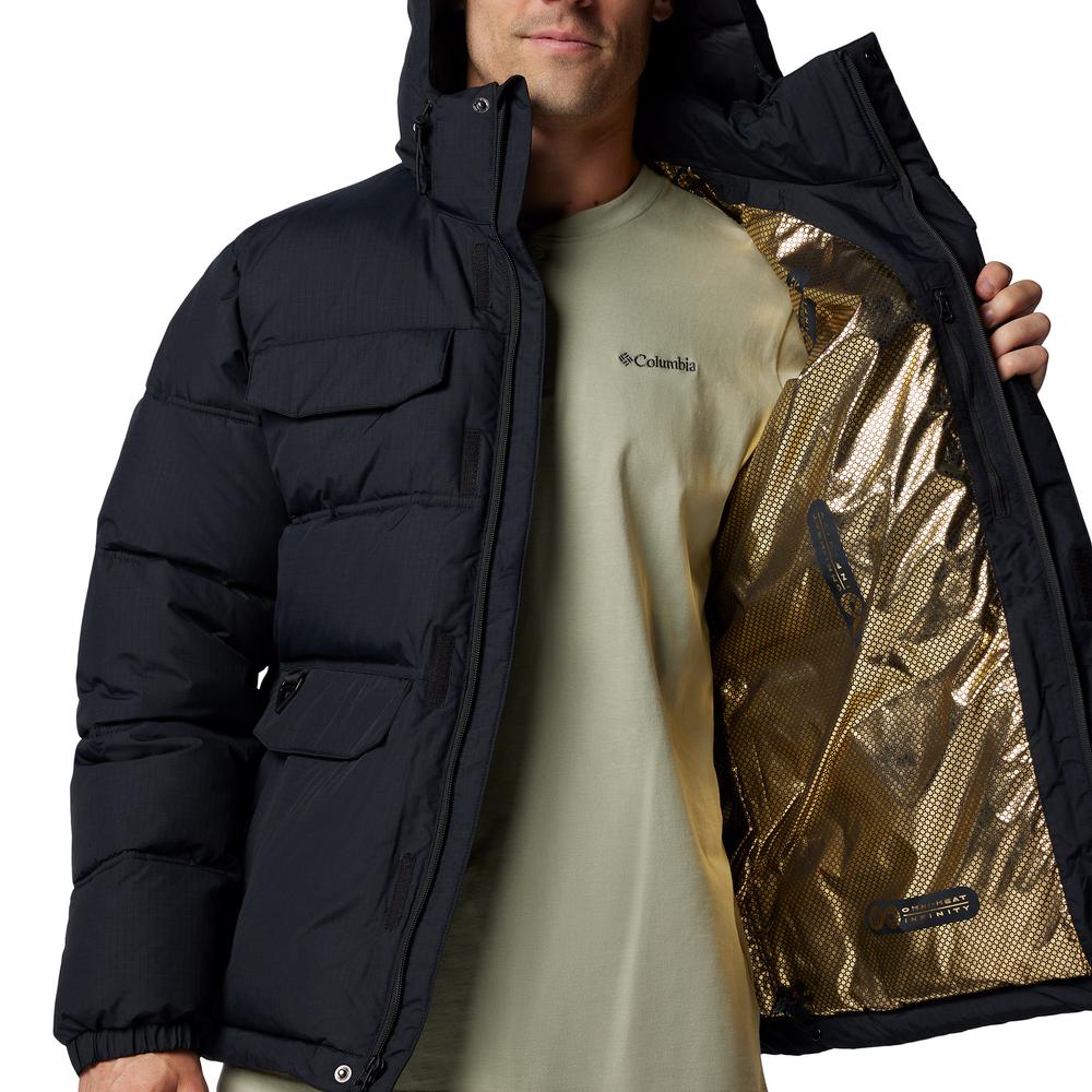 Pánská bunda Columbia Landroamer Hooded Puffer 2088081010 - černé