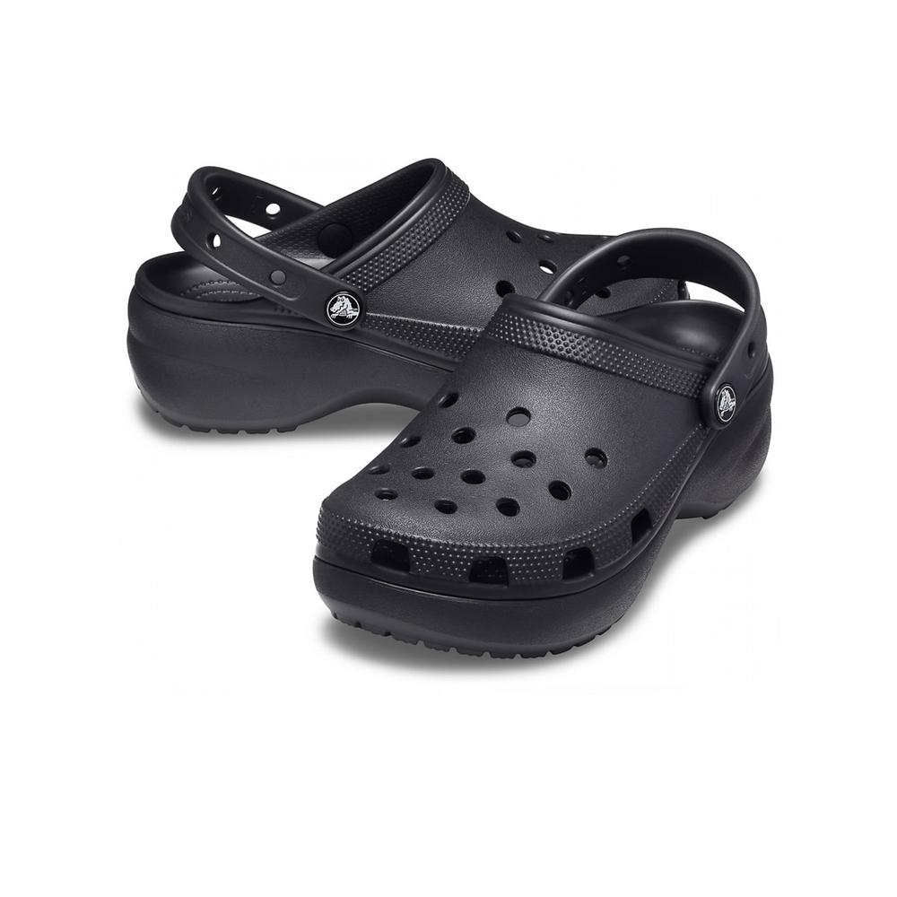 Žabky dámské Crocs Classic Platform Clog 206750-001 - černé