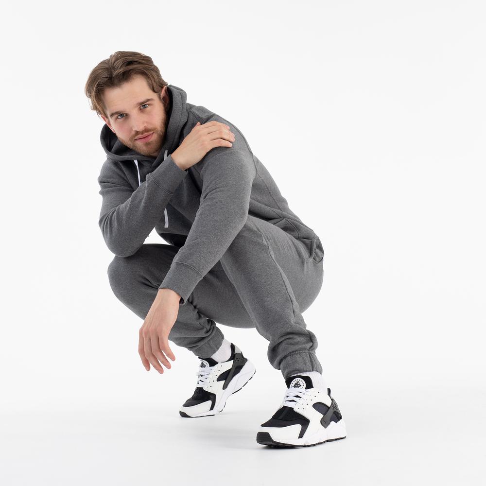 Mikina Nike M NK FLC Park20 PO Hoodie CW6894-071 - šedivé
