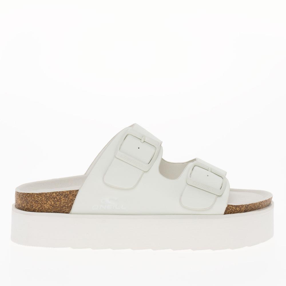Žabky O'Neill Platform Slider Women Low 90241019.02A - bílé