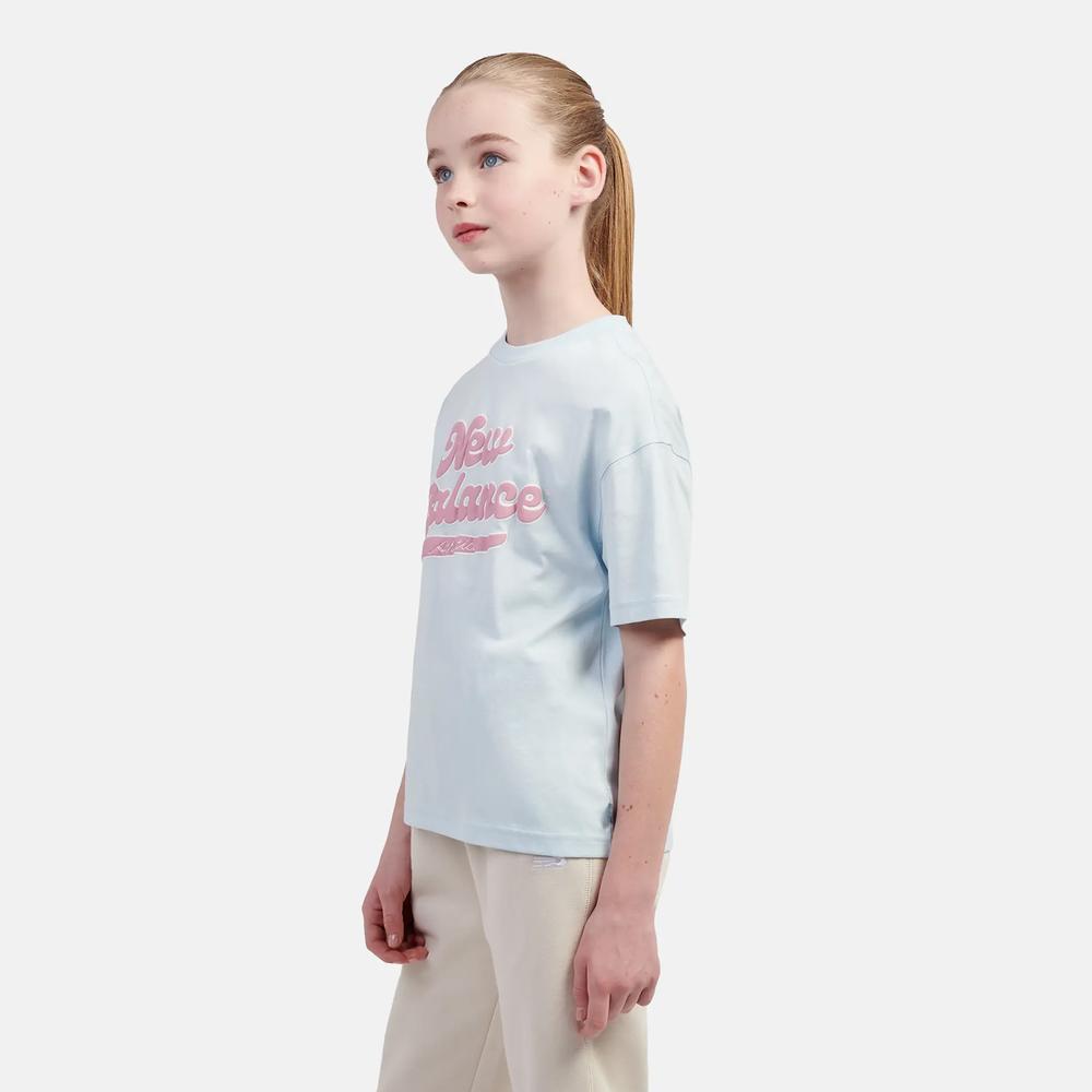 Tričko dětské New Balance LAKG0192FRL - modré