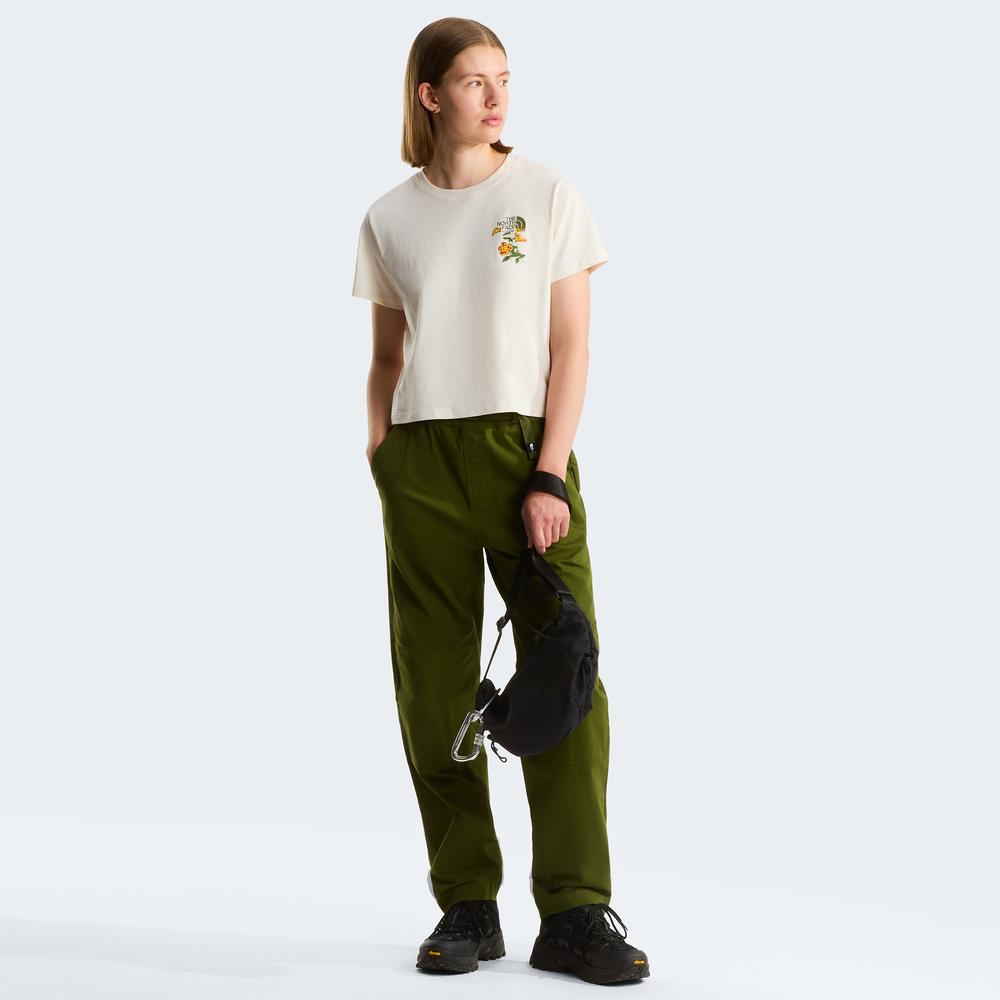 Dámská tričko The North Face Flora 0A8G9QQLI1 - bílé