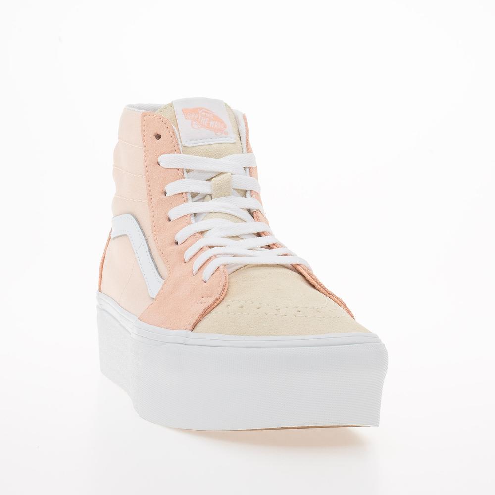 Boty Vans Soft Suede SK8-Hi Tapered Stackform VN0A5JMKBOD1 - oranžové