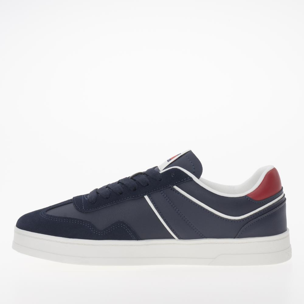 Boty Tommy Hilfiger The Greenwhich Retro EM0EM01462-0G1 - tmavě modrě