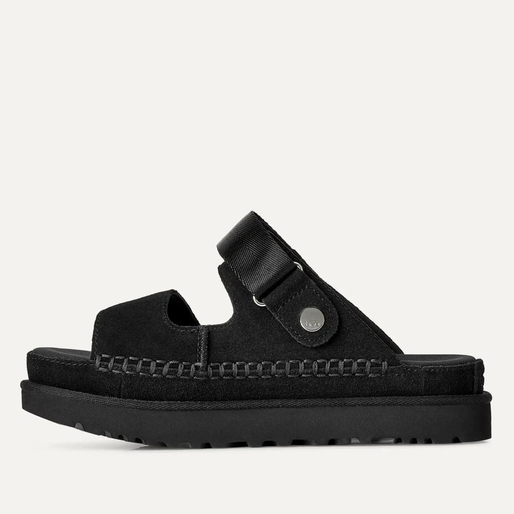 Sandále dámské Ugg Goldenstar Glide 1167399-BLK - černé