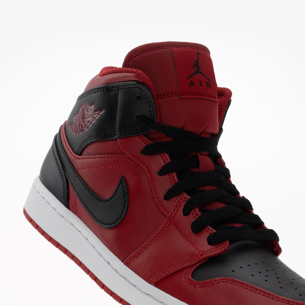 Pánské boty Air Jordan 1 MID 554724-660 - červené