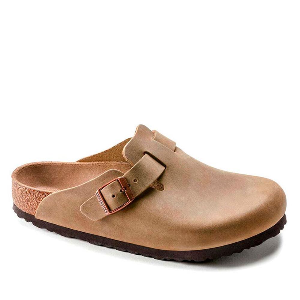 Žabky Birkenstock Boston 960811 - hnědé