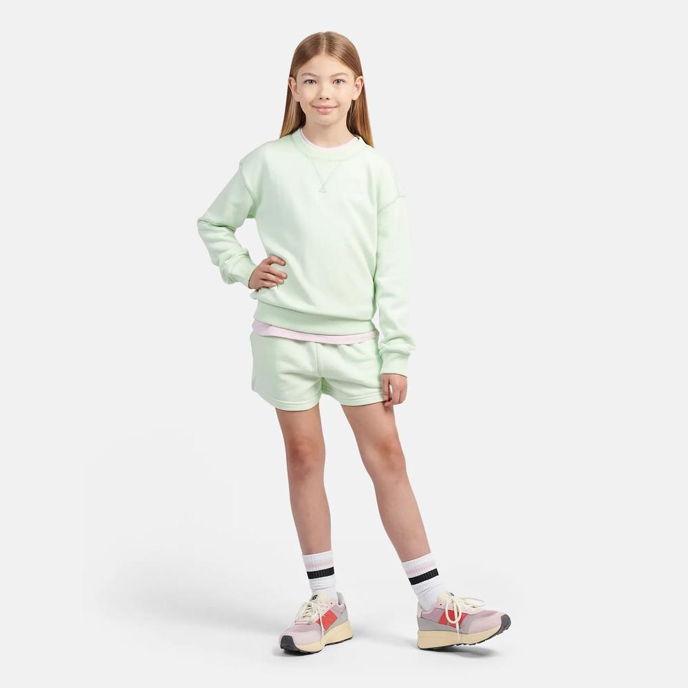 Dětské mikinaNew Balance LAKG0055MEW - mátové