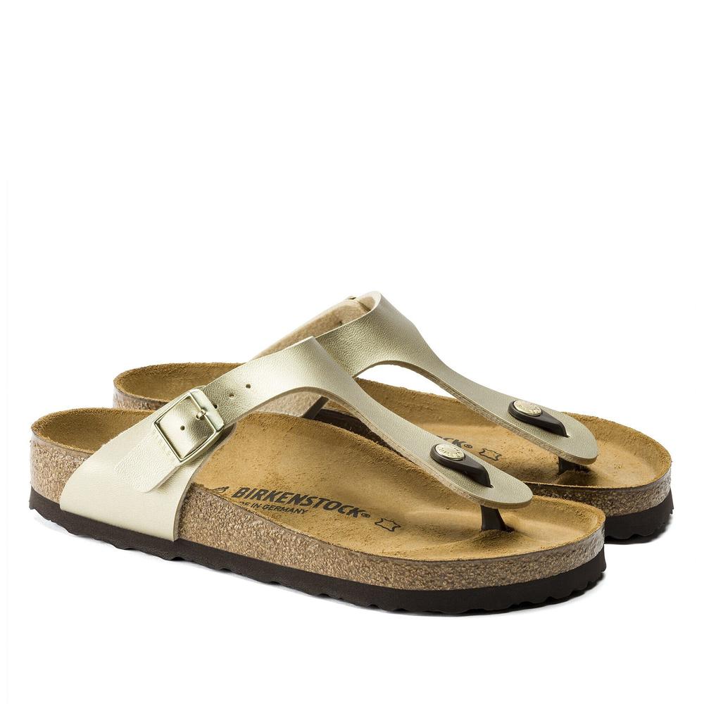 Dámské Žabky Birkenstock Gizeh 1016108 - žlaté