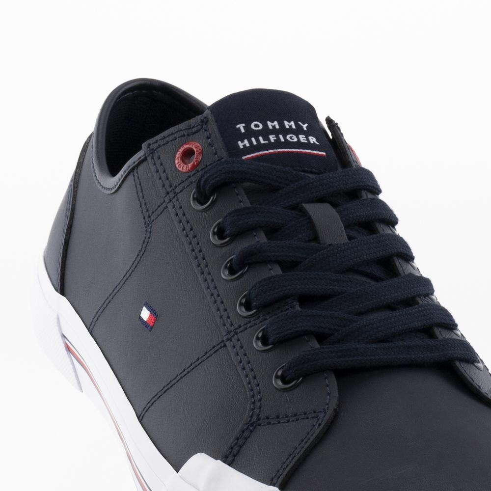 Boty Tommy Hilfiger Core Corporate Vulc FM0FM04561-DW5 - tmavě modrě