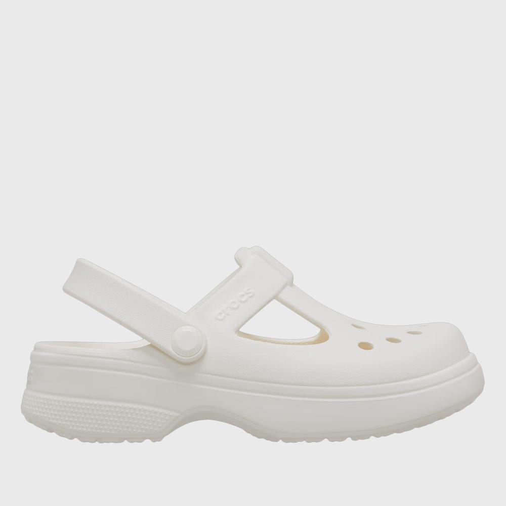 Žabky Crocs Classic Mary Jane Clog 210615-0WV - bílé