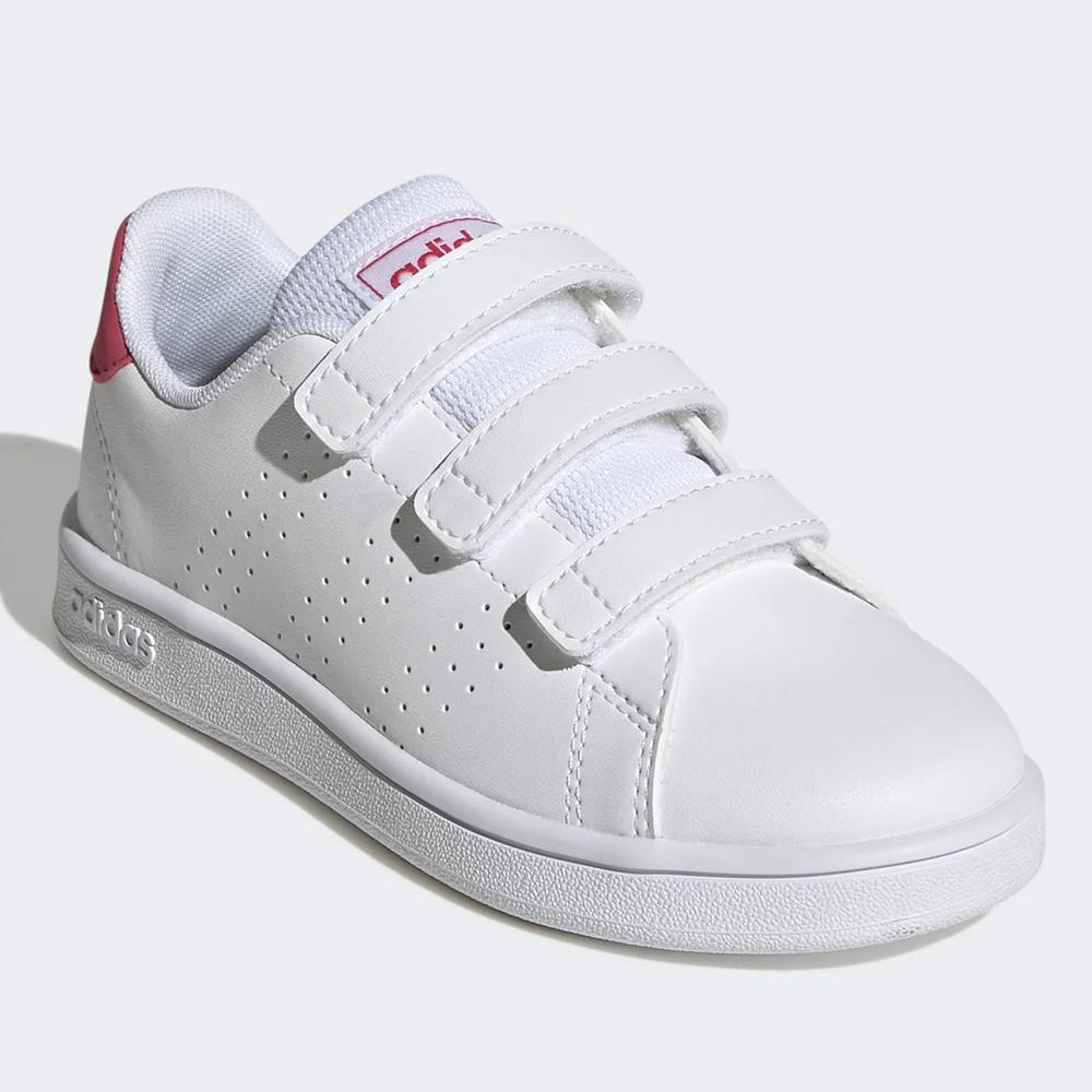 Boty adidas Advantage Court Lifestyle Hook-and-Loop GW6495 - bílé