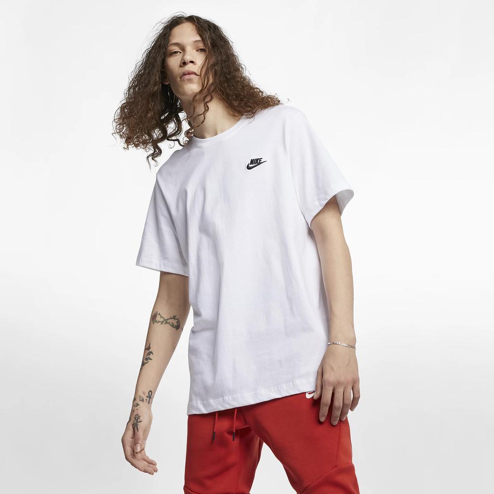 Tričko Nike Sportswear Club AR4997-101 - bílé