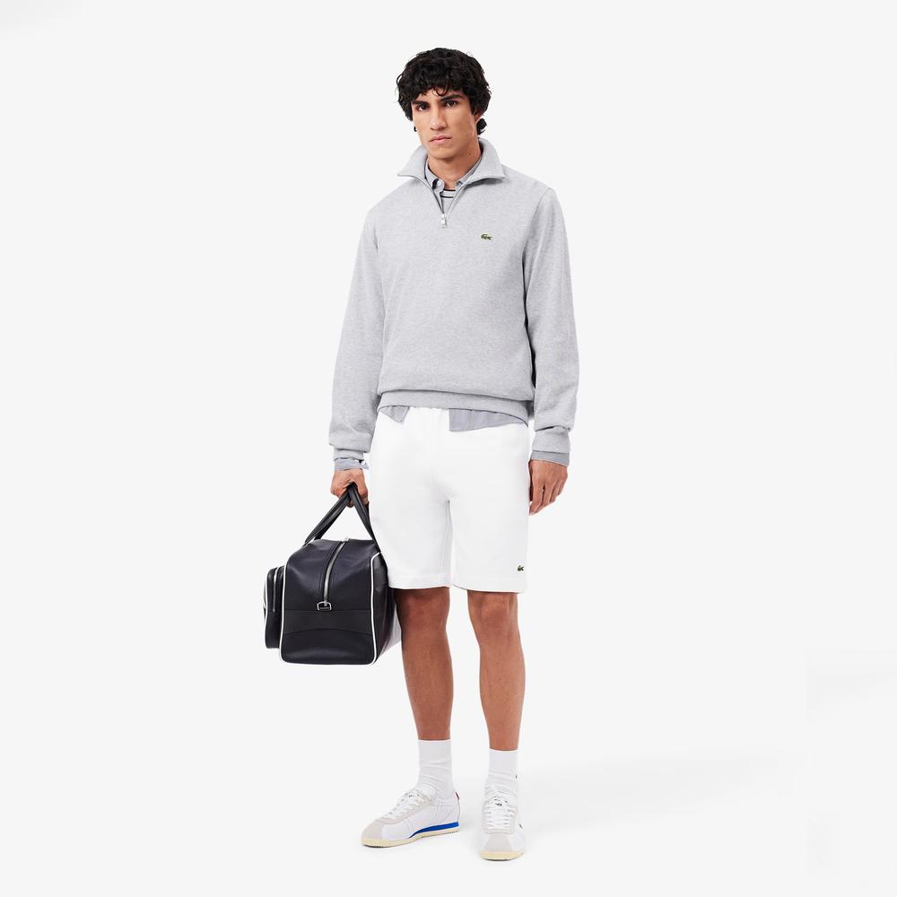 Krátké kalhoty Lacoste GH9627-001 - bílé