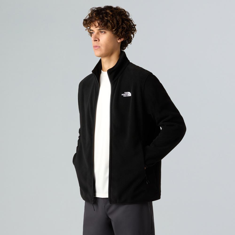 Pánská mikina The North Face Glacier Full-Zip Fleece 0A8D0RJK31 - černé