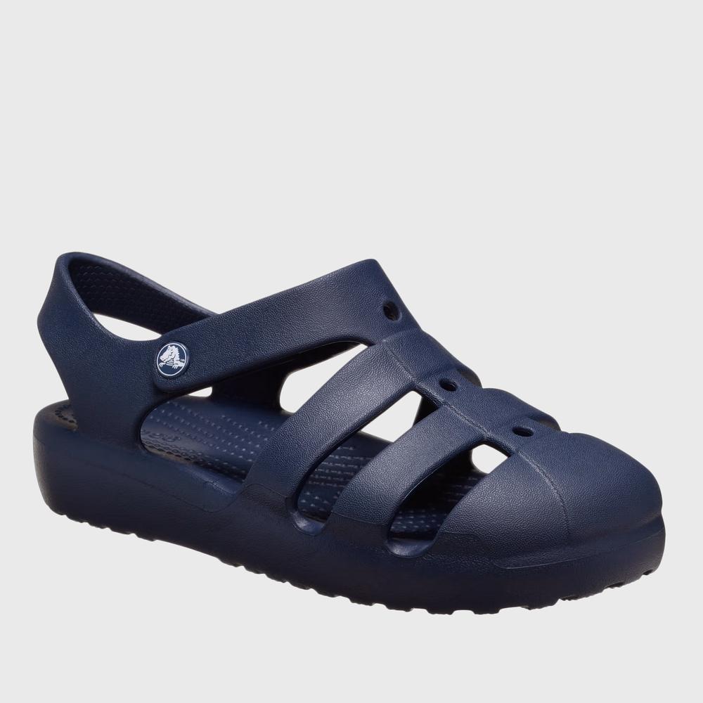 Dětské sandále Crocs Classic Fisherman Sandal 210626-410 - tmavě modrě