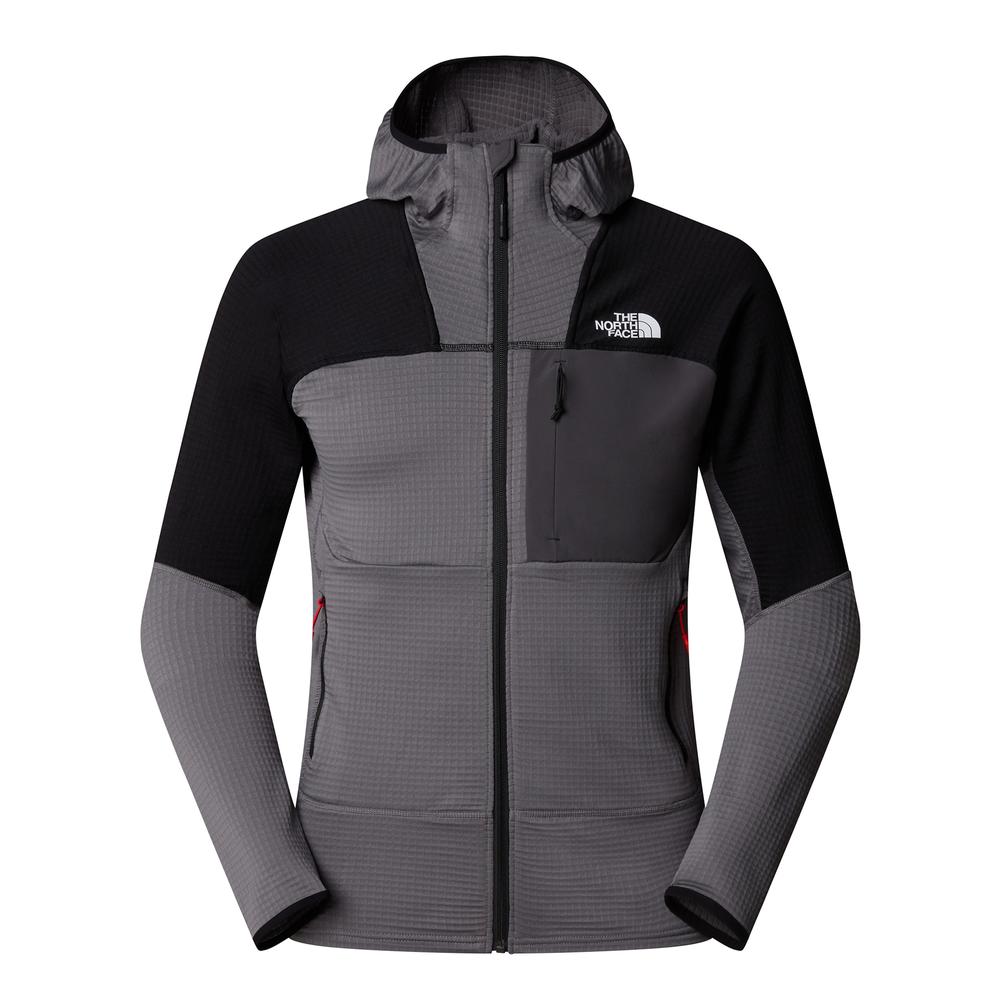 Bunda The North Face Stormgap Power Grid 0A87J7RPI1 - šedivé