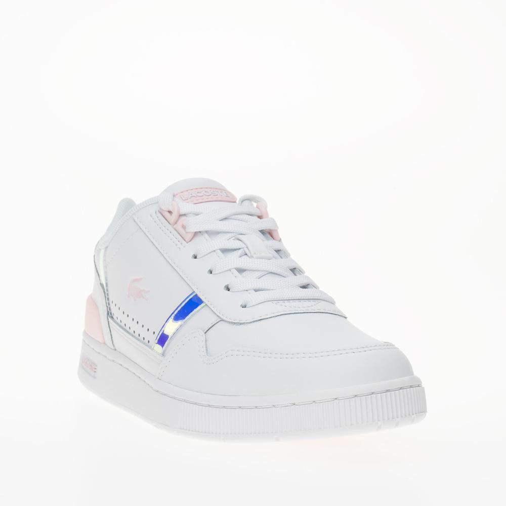 Boty Lacoste T-Clip 124 2 SFA 747SFA0061-1Y9 - bílé