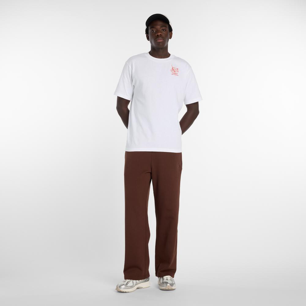 Pánské tričko New Balance MT61H51DWT - bílé