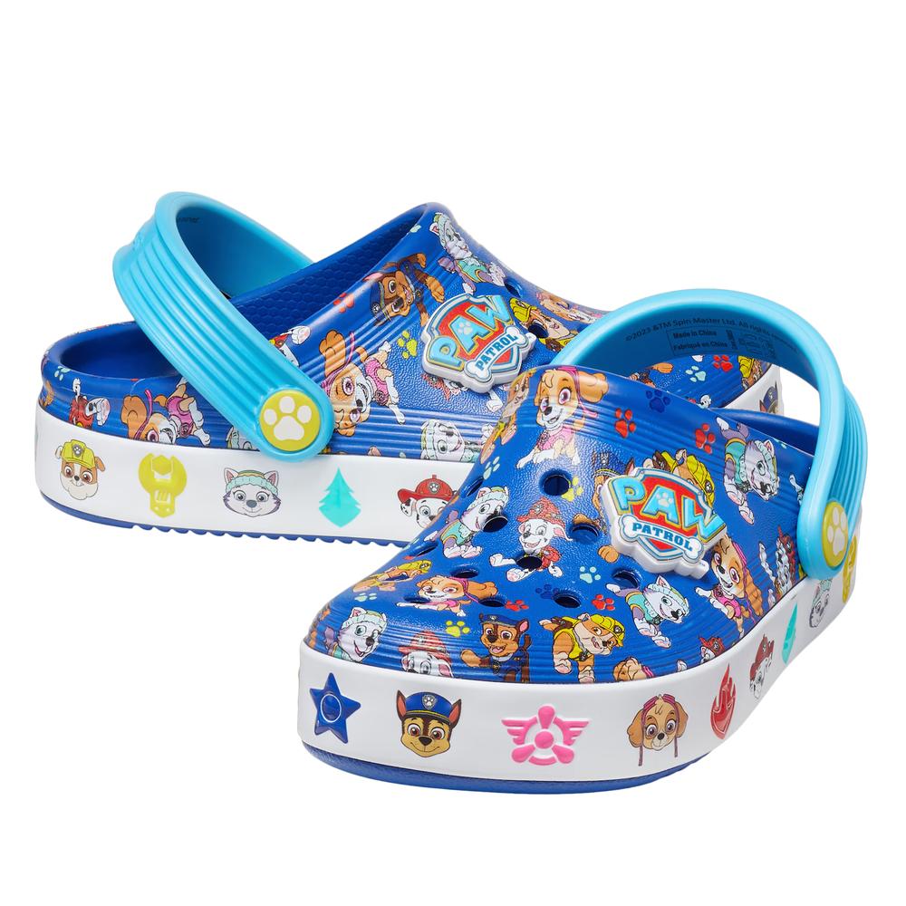 Dětské Žabky Crocs Toddler PawPatrol Off Court Clog 208853-425 - modré