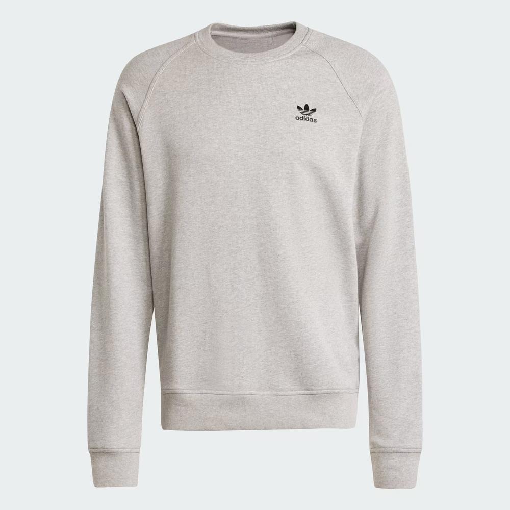 Mikina adidas Trefoil Essentials Crewneck IX7677 - šedivé