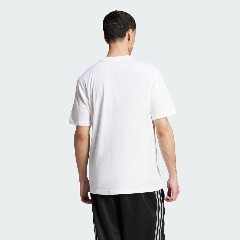 Tričko adidas Originals Trefoil Essentials JI8544 - bílé