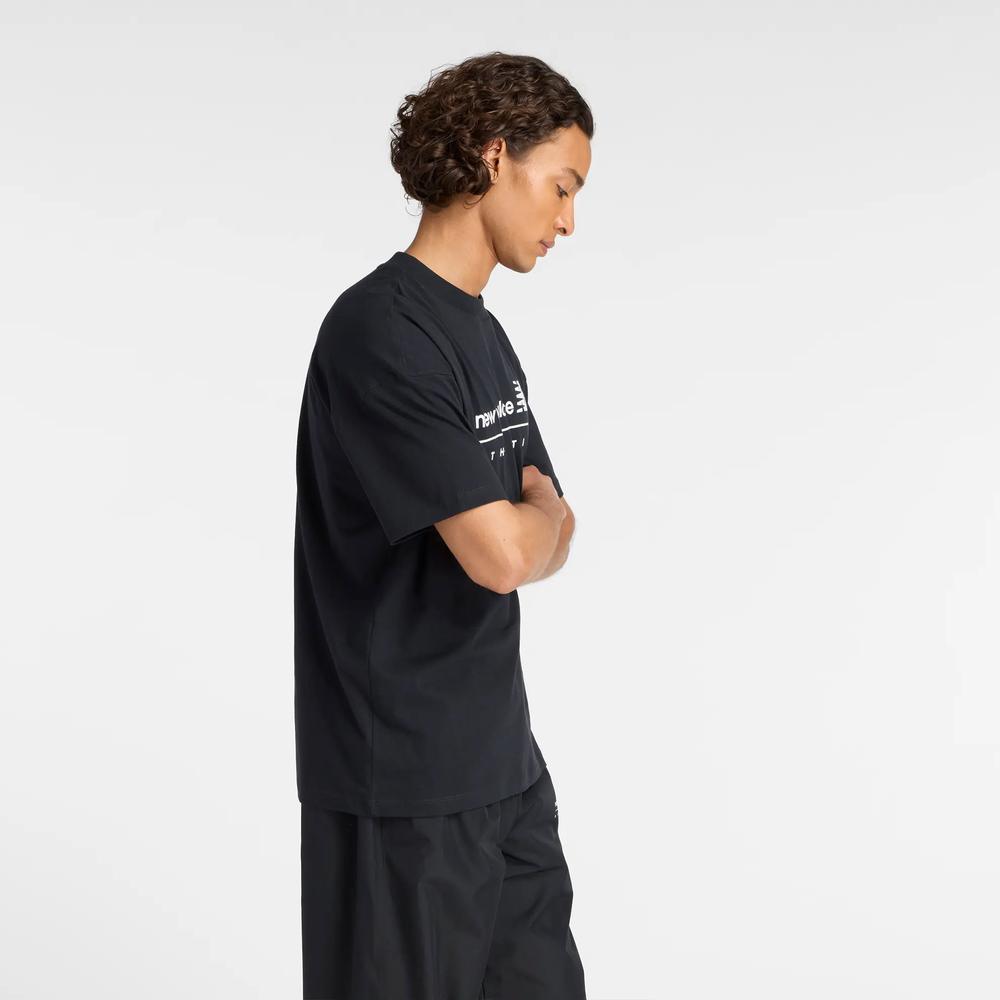 Pánské tričko New Balance MT53525BK - černé