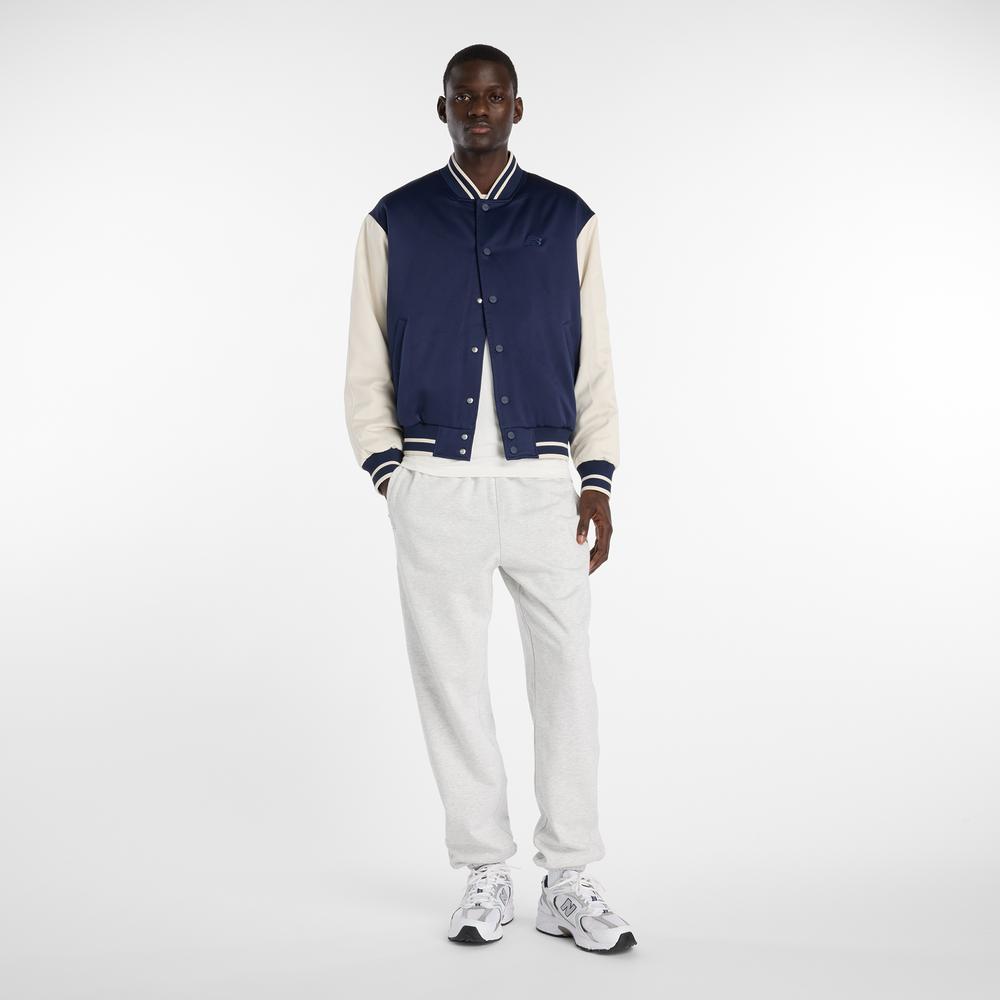 Pánská bunda New Balance MJ6102R7TNV - tmavě modrě