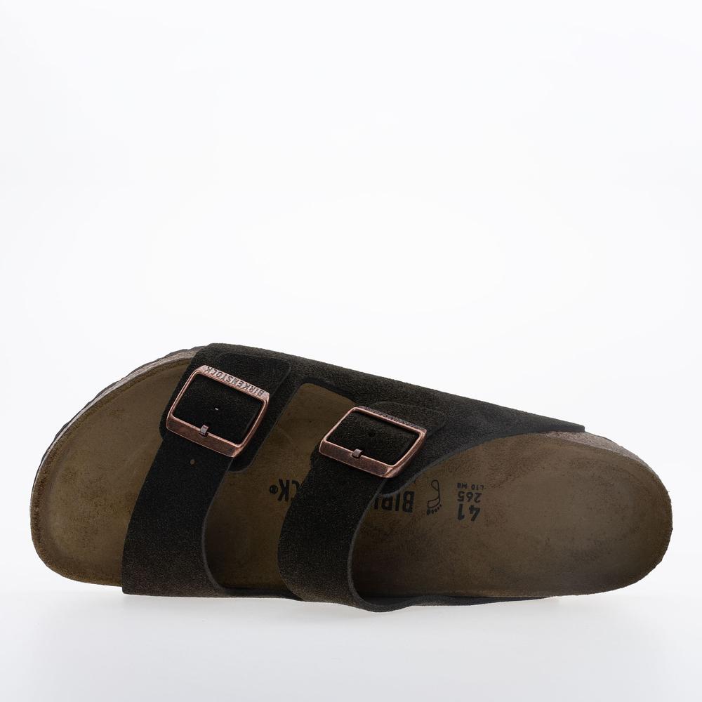 Žabky pánské Birkenstock Arizona 1027077 - hnědé