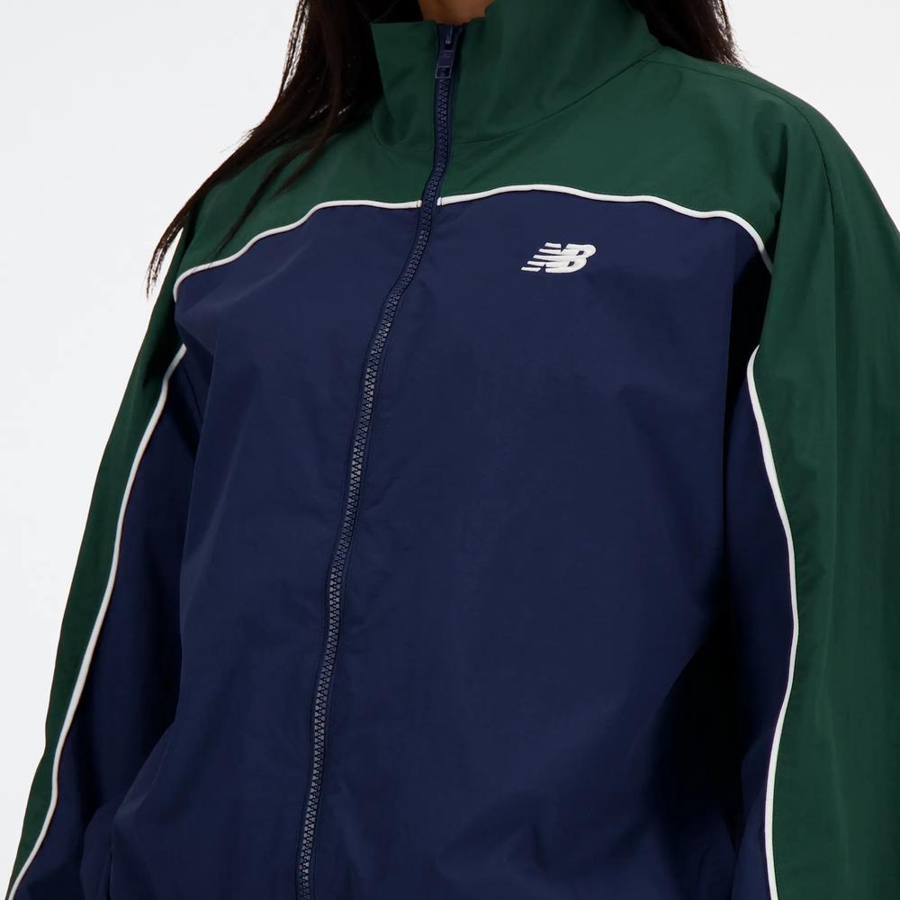 Bunda New Balance WJ41506NNY - tmavě modrě