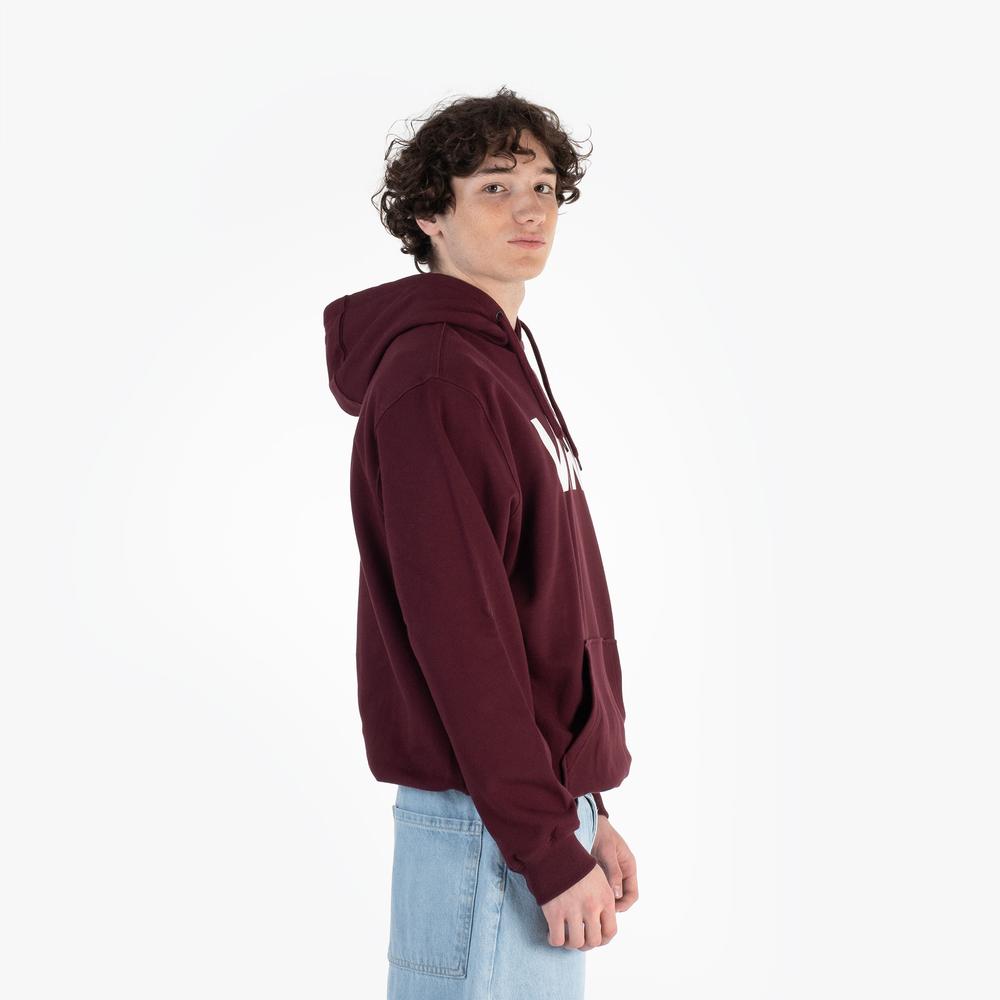 Mikina Vans Classic Pullover VN000HNXK1O1 - bordové