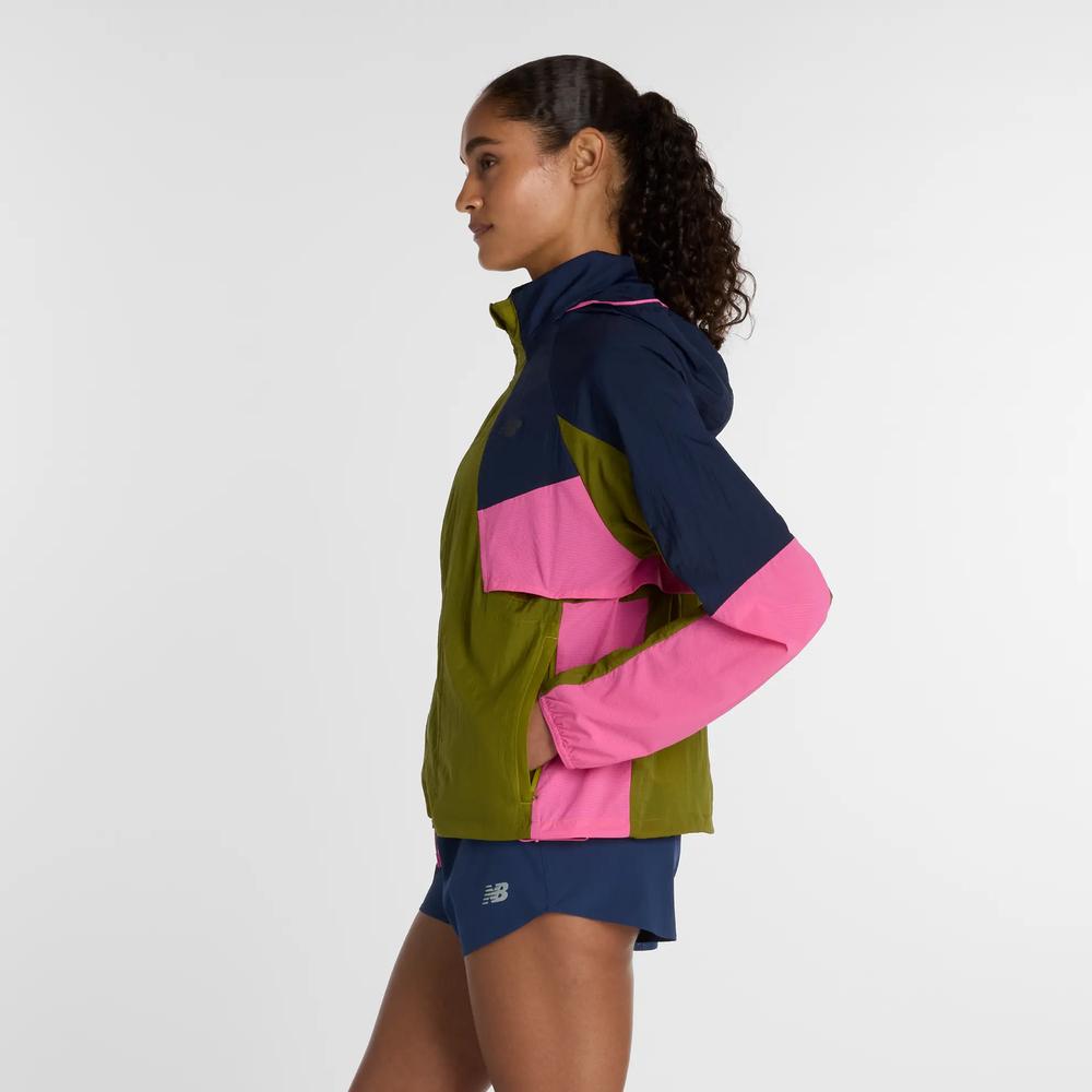 Dámská bunda New Balance WJ61J326AAN - zelené