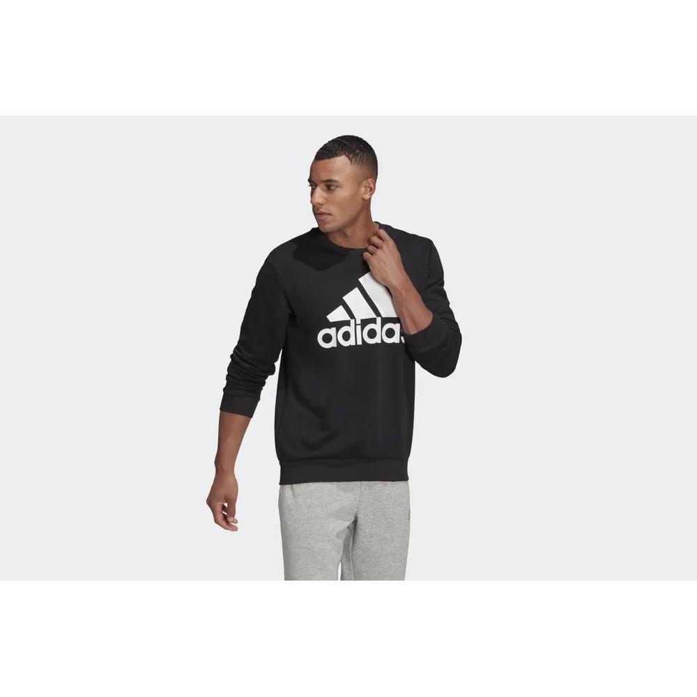 Mikina adidas Sportswear Essentials Big Logo GK9076 - černé