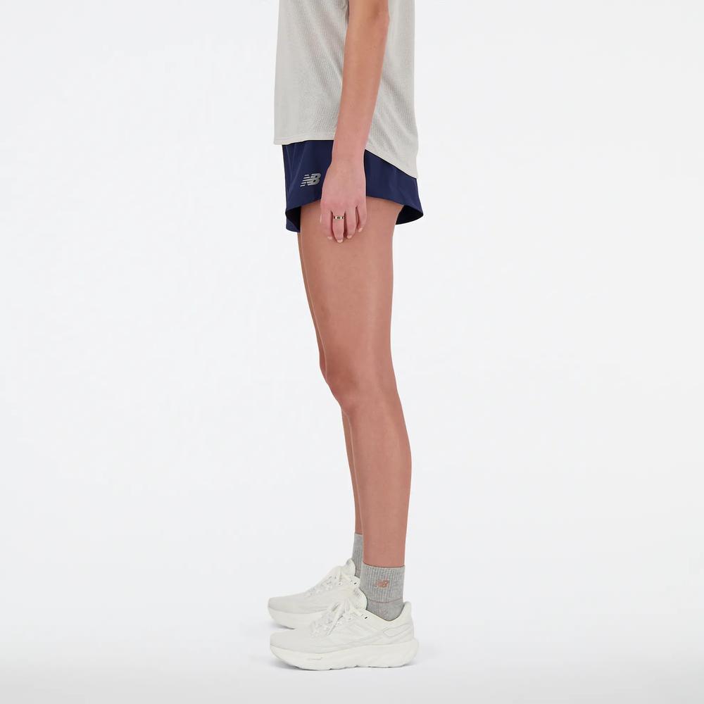 Dámské šortky New Balance WS41286NNY - tmavě modrě