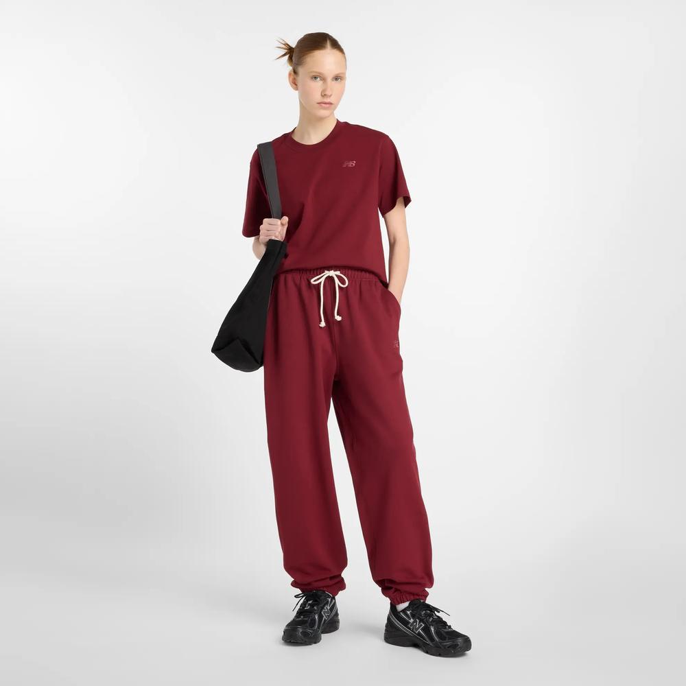 Dámské tričko New Balance WT41501MHB - bordové